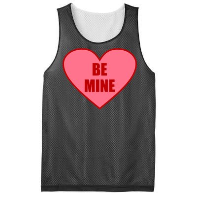 Be Mine Valentine's Day Heart Love Design Mesh Reversible Basketball Jersey Tank