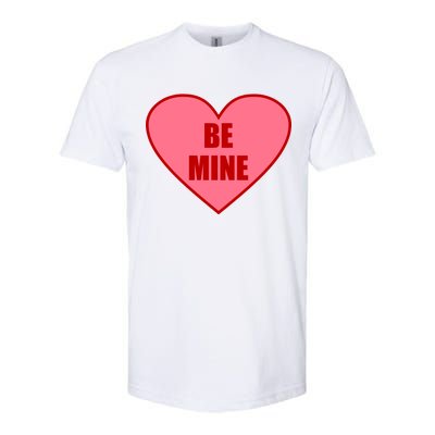 Be Mine Valentine's Day Heart Love Design Softstyle CVC T-Shirt