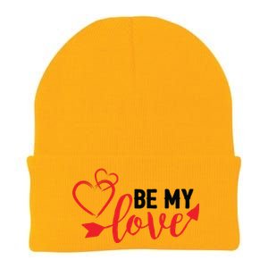 Be My Love Arrow Heart Knit Cap Winter Beanie