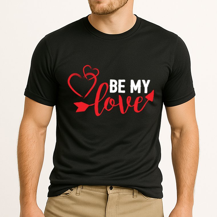 Be My Love Arrow Heart Cooling Performance Crew T-Shirt
