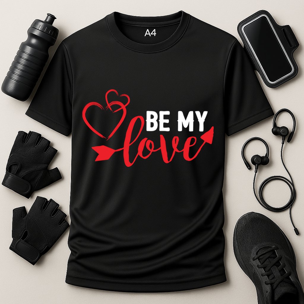 Be My Love Arrow Heart Cooling Performance Crew T-Shirt