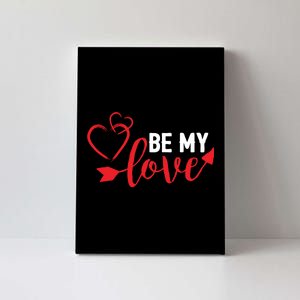 Be My Love Arrow Heart Canvas