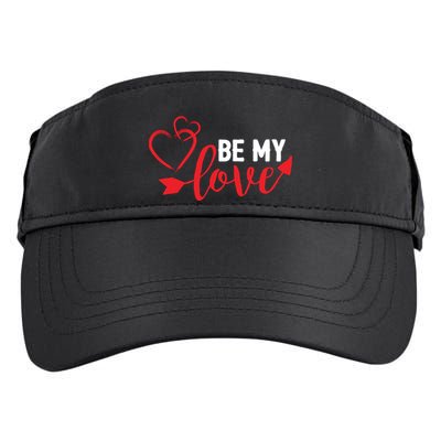 Be My Love Arrow Heart Adult Drive Performance Visor