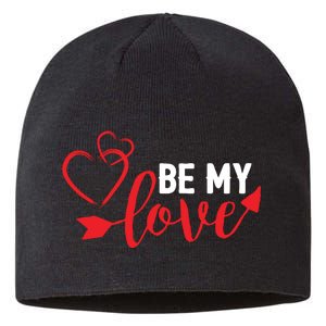 Be My Love Arrow Heart Sustainable Beanie