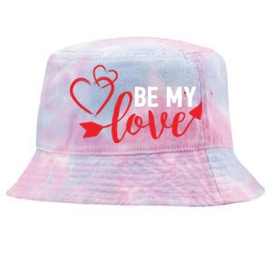 Be My Love Arrow Heart Tie-Dyed Bucket Hat