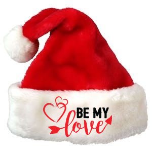 Be My Love Arrow Heart Premium Christmas Santa Hat