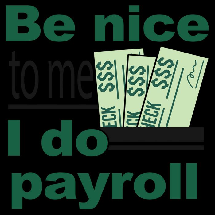 Be Nice To Me I Do Payroll Mug