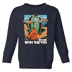 Be One With The 4th BBQ Parody Toddler Sweatshirt