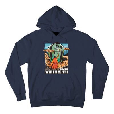 Be One With The 4th BBQ Parody Tall Hoodie