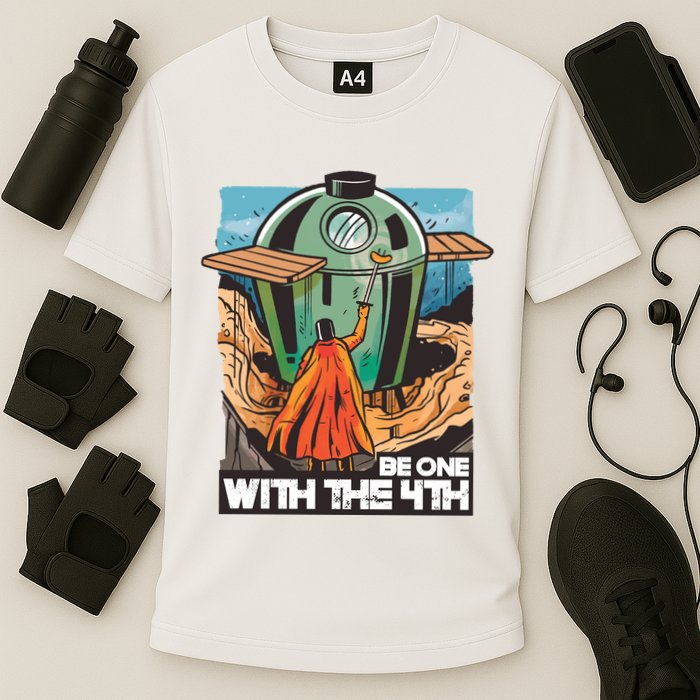 Be One With The 4th BBQ Parody Performance Shirt
