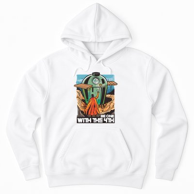 Be One With The 4th BBQ Parody Hoodie