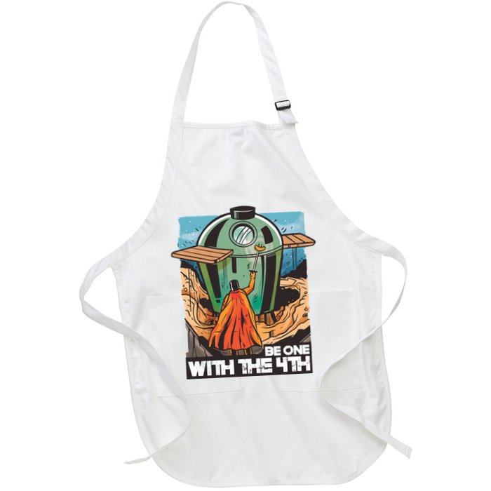 Be One With The 4th BBQ Parody Apron