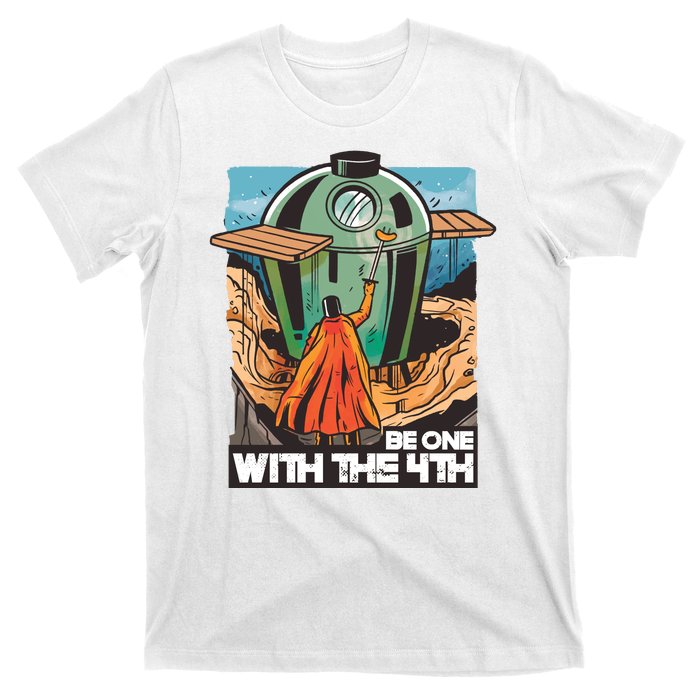 Be One With The 4th BBQ Parody T-Shirt