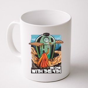 Be One With The 4th BBQ Parody Coffee Mug