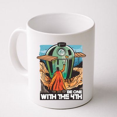 Be One With The 4th BBQ Parody Mug