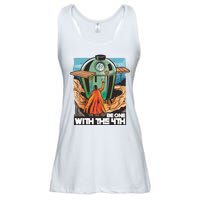 Be One With The 4th BBQ Parody Ladies Essential Flowy Tank