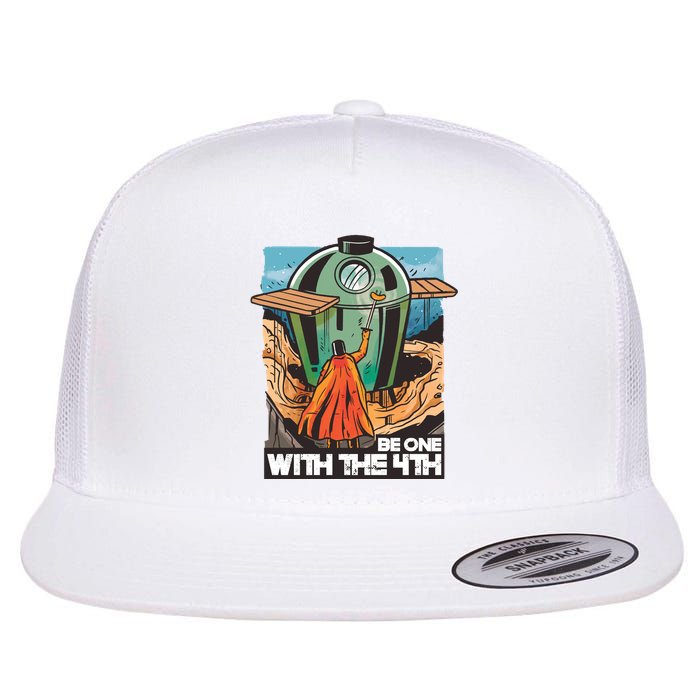 Be One With The 4th BBQ Parody Flatbill Hat