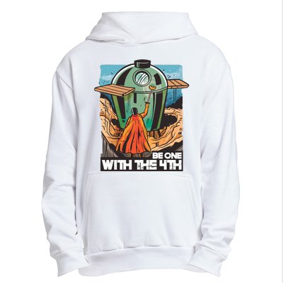 Be One With The 4th BBQ Parody Urban Pullover Hoodie