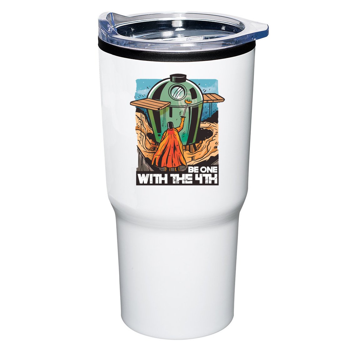 Be One With The 4th BBQ Parody Tumbler