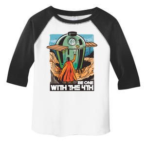 Be One With The 4th BBQ Parody Toddler Fine Jersey T-Shirt