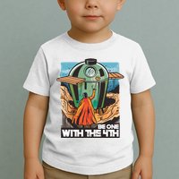 Be One With The 4th BBQ Parody Toddler T-Shirt