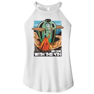 Be One With The 4th BBQ Parody Women's Perfect Tri Rocker Tank