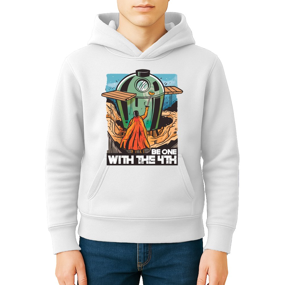 Be One With The 4th BBQ Parody Kids Hoodie
