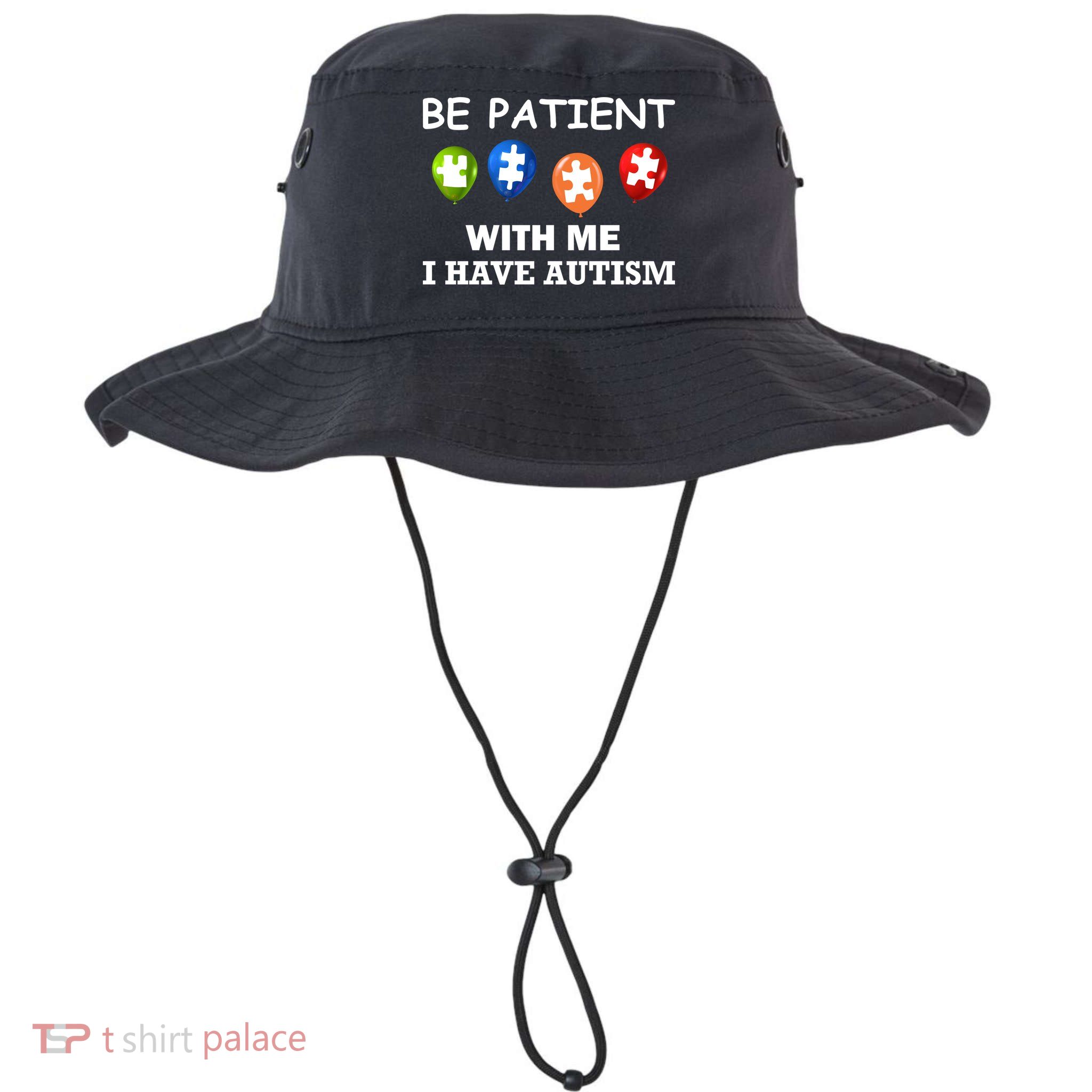 Be Patient With Me I Have Autism Bucket Hat