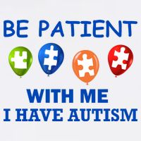 Be Patient With Me I Have Autism Garment-Dyed Sweatshirt