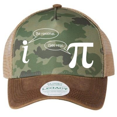 Be Rational Get Real Pi Math Legacy Tie Dye Trucker Hat