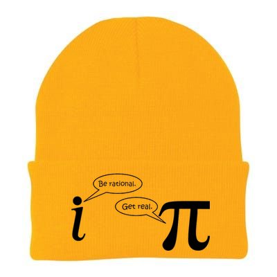 Be Rational Get Real Pi Math Knit Cap Winter Beanie