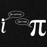 Be Rational Get Real Pi Math Ladies PosiCharge Tri-Blend Wicking Tank