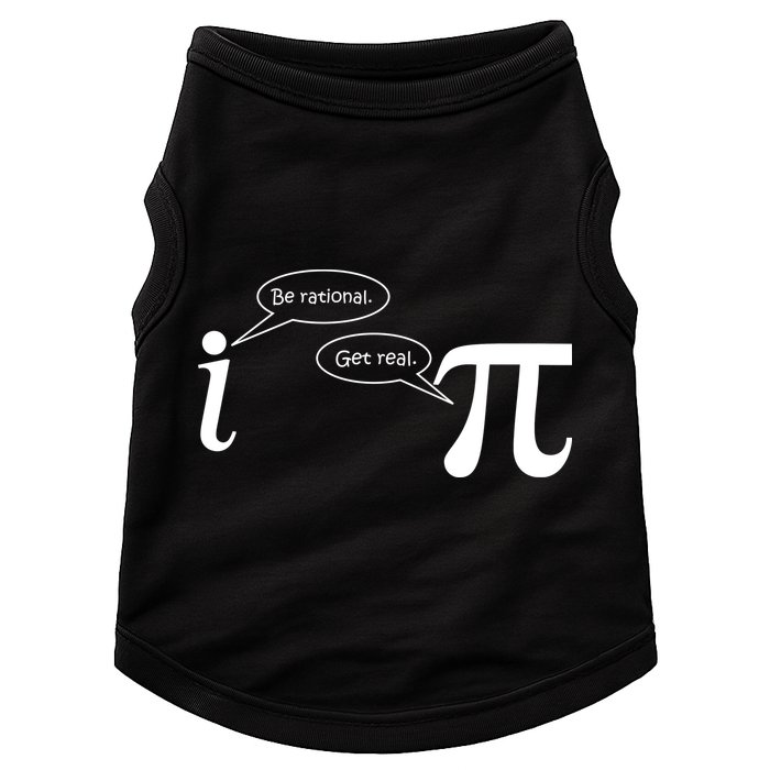 Be Rational Get Real Pi Math Doggie Tank