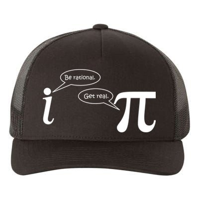 Be Rational Get Real Pi Math Yupoong Adult 5-Panel Trucker Hat