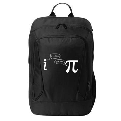 Be Rational Get Real Pi Math City Backpack
