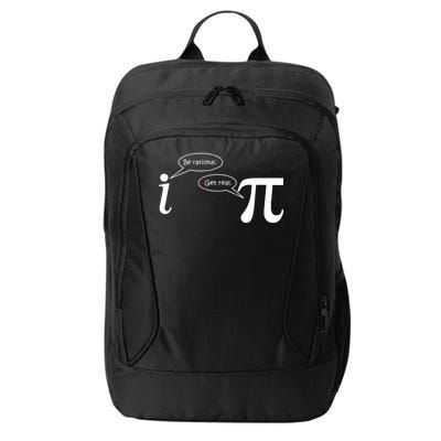 Be Rational Get Real Pi Math City Backpack