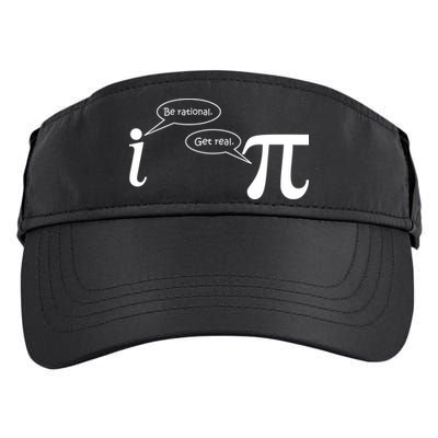 Be Rational Get Real Pi Math Adult Drive Performance Visor