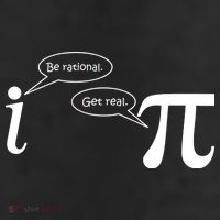 Be Rational Get Real Pi Math Adult Drive Performance Visor