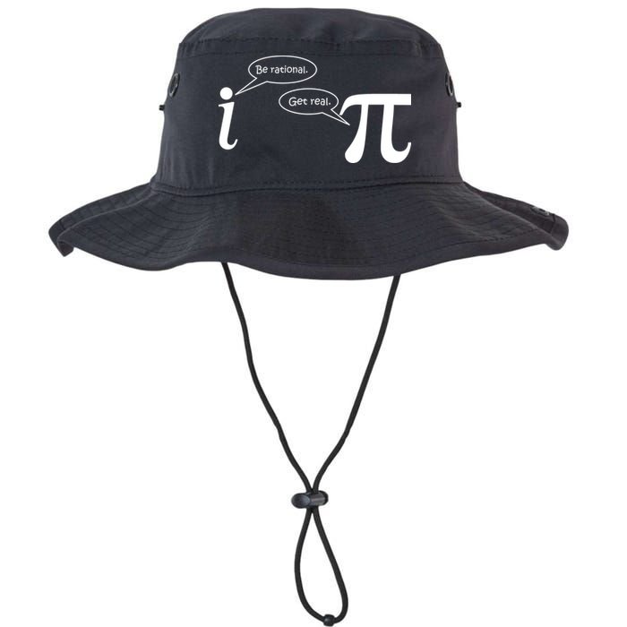 Be Rational Get Real Pi Math Bucket Hat