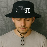 Be Rational Get Real Pi Math Bucket Hat