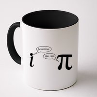 Be Rational Get Real Pi Math Coffee Mug