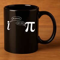 Be Rational Get Real Pi Math 11oz C Handle Ceramic Mug