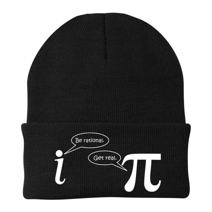 Be Rational Get Real Pi Math Beanie