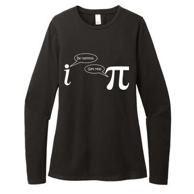 Be Rational Get Real Pi Math Womens CVC Long Sleeve Shirt