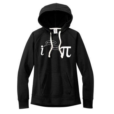 Be Rational Get Real Pi Math Women's Fleece Hoodie