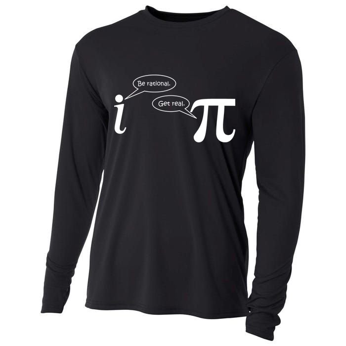 Be Rational Get Real Pi Math Cooling Performance Long Sleeve Crew