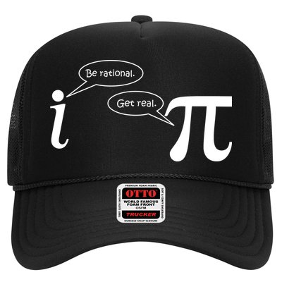 Be Rational Get Real Pi Math Trucker Hat