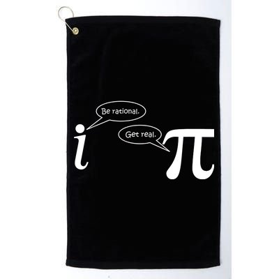 Be Rational Get Real Pi Math Platinum Collection Golf Towel