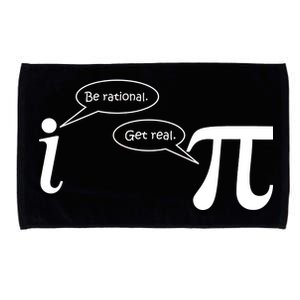 Be Rational Get Real Pi Math Microfiber Hand Towel