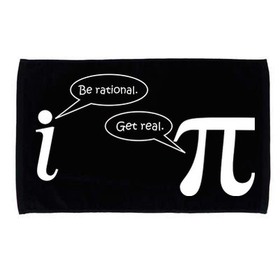 Be Rational Get Real Pi Math Microfiber Hand Towel